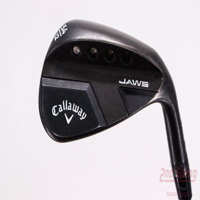 Callaway Jaws Full Toe Raw Black Wedge Sand SW 54° 12 Deg Bounce Dynamic Gold Tour Issue 115 Steel Wedge Flex Right Handed 35.0in