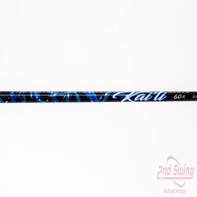 Used W/ Cobra RH Adapter Mitsubishi Rayon Kai'li Blue 60g Driver Shaft Regular 43.75in