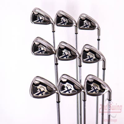 Callaway X-20 Iron Set 4-PW AW SW Callaway X Steel Steel Uniflex Right Handed 38.0in