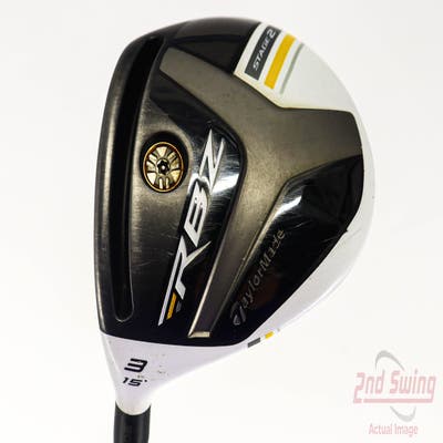 TaylorMade RocketBallz Stage 2 Fairway Wood 3 Wood 3W 15° TM Matrix RocketFuel 60 Graphite Regular Left Handed 43.75in