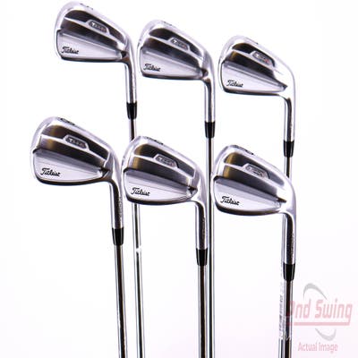 Mint Titleist 2021 T100S Iron Set 5-PW FST KBS Tour 105 Steel X-Stiff Right Handed 38.75in