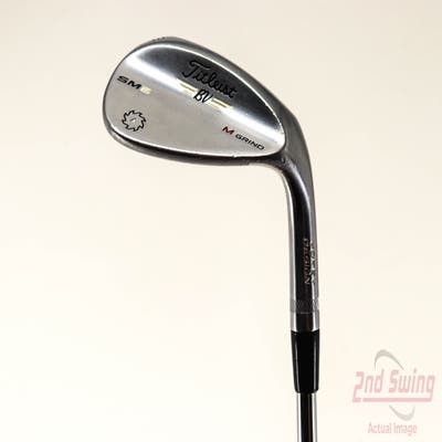 Titleist Vokey SM6 Tour Chrome Wedge Sand SW 56° 8 Deg Bounce M Grind SM6 BV Steel Wedge Flex Right Handed 35.25in