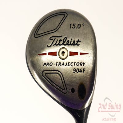 Titleist 904 F Fairway Wood 3 Wood 3W 15° Stock Steel Shaft Steel Stiff Right Handed 42.5in