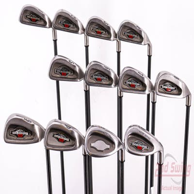 Callaway 1996 Big Bertha Iron Set 1-PW SW LW Callaway RCH 96 Graphite Stiff Right Handed 38.0in