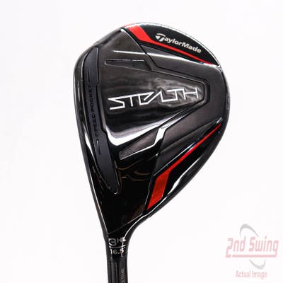 TaylorMade Stealth Fairway Wood 3 Wood HL 16.5° Fujikura Ventus Red TR 5 Graphite Senior Left Handed 43.5in