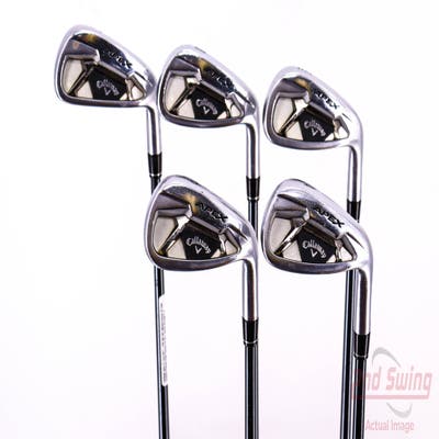 Callaway Apex 21 Iron Set 7-PW AW UST Mamiya Recoil 75 Dart Graphite Regular Right Handed 37.0in