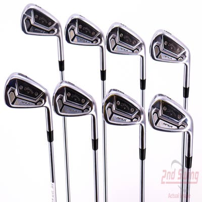 Callaway Apex TCB 21 Iron Set 3-PW Project X IO 5.5 Steel Regular Right Handed 38.0in