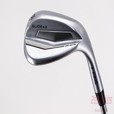 Ping Glide 4.0 Wedge Sand SW 56° 12 Deg Bounce S Grind Z-Z 115 Wedge Steel Wedge Flex Right Handed Black Dot 35.25in