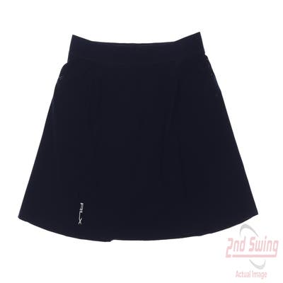 New Womens Ralph Lauren RLX Skort Large L Navy Blue MSRP $128