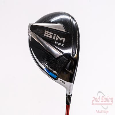 TaylorMade SIM MAX Driver 10.5° Fujikura Ventus Red 5 Graphite Senior Right Handed 45.75in