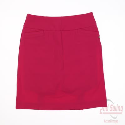 New Womens Fairway & Greene Skort Medium M Pink MSRP $120