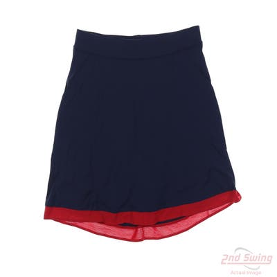 New Womens Peter Millar Skort Large L Navy Blue MSRP $110