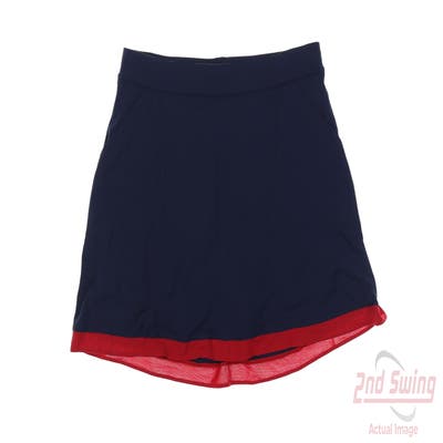 New Womens Peter Millar Skort Small S Navy Blue MSRP $110