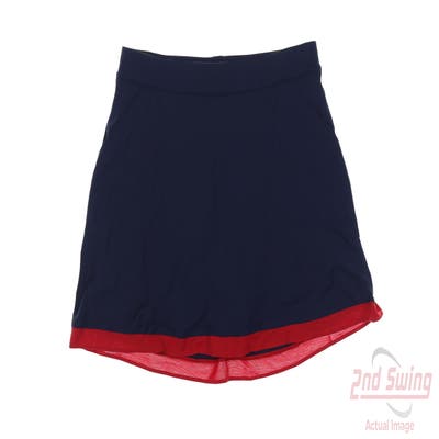 New Womens Peter Millar Skort Medium M Navy Blue MSRP $110