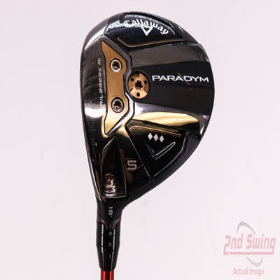 Callaway Paradym Triple Diamond Fairway Wood 5 Wood 5W 18° Fujikura Ventus TR Red VC 8 Graphite X-Stiff Left Handed 41.75in