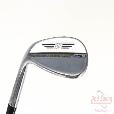 Titleist Vokey SM8 Tour Chrome Wedge Sand SW 56° 14 Deg Bounce F Grind FST KBS Tour Steel Wedge Flex Left Handed 35.5in