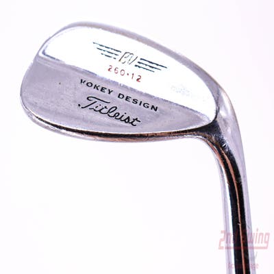 Titleist Vokey Chrome 200 Wedge Lob LW 60° 12 Deg Bounce True Temper Dynamic Gold Steel Wedge Flex Right Handed 35.25in