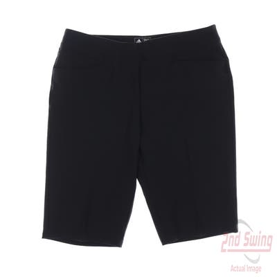 New Womens Adidas Shorts Large L Black MSRP $62