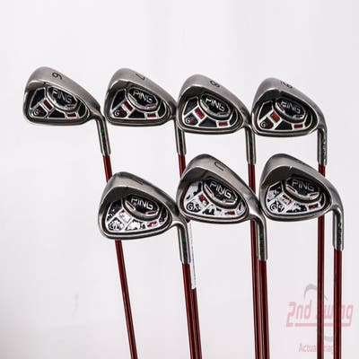 Ping G15 Iron Set 6-PW AW SW Ping TFC 149I Graphite Regular Right Handed Green Dot 38.0in