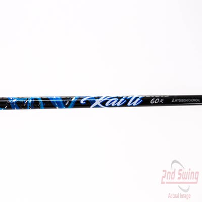 Used W/ Cobra RH Adapter Mitsubishi Rayon Kai'li Blue 60g Driver Shaft Regular 43.75in