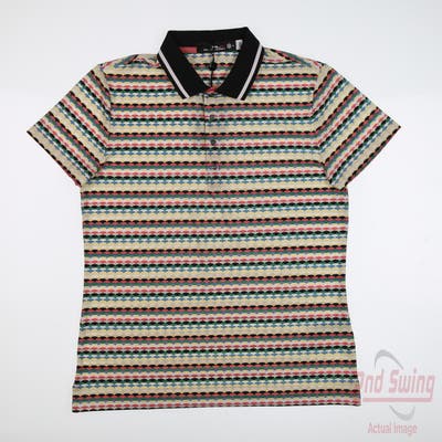 New Womens Ralph Lauren RLX Polo Small S Multi MSRP $122