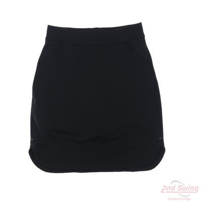 New Womens Peter Millar Skort Small S Black MSRP $118