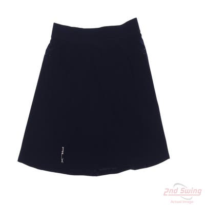 New Womens Ralph Lauren RLX Skort Large L Navy Blue MSRP $136