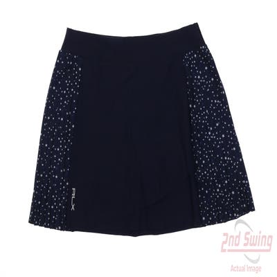 New Womens Ralph Lauren RLX Skort Medium M Navy Blue MSRP $177