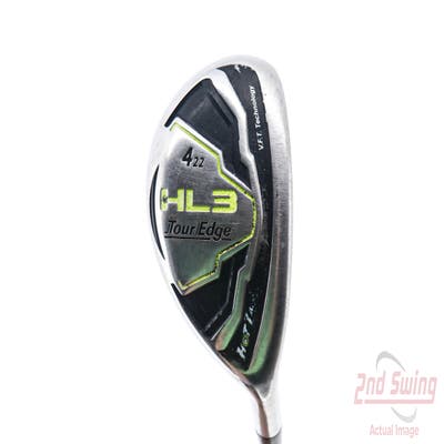 Tour Edge Hot Launch 3 Hybrid 4 Hybrid 22° UST Mamiya HL3 Graphite Senior Right Handed 39.5in