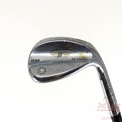 Titleist Vokey SM6 Tour Chrome Wedge Lob LW 60° 8 Deg Bounce M Grind True Temper Dynamic Gold Steel Stiff Right Handed 35.75in