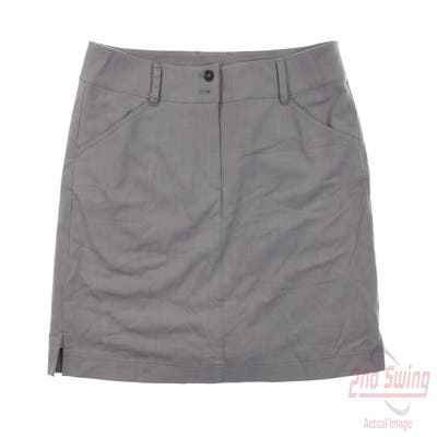 New Womens Callaway Skort 10 Gray MSRP $65