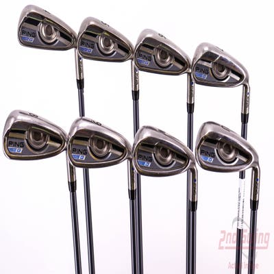 Ping 2016 G Iron Set 4-PW GW CFS 70 Graphite Graphite Regular Right Handed Blue Dot 38.5in