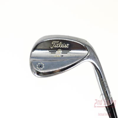 Titleist Vokey SM7 Tour Chrome Wedge Lob LW 58° 8 Deg Bounce M Grind SM7 BV Steel Wedge Flex Right Handed 35.25in