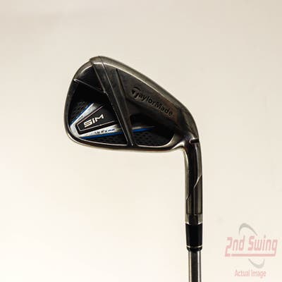 TaylorMade SIM MAX Single Iron 6 Iron FST KBS Tour C-Taper Steel Stiff Right Handed 37.75in