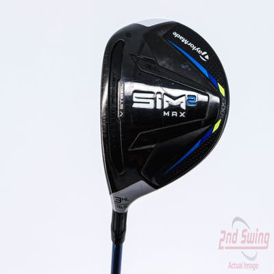 TaylorMade SIM2 MAX Fairway Wood 3 Wood HL 16.5° PX EvenFlow Riptide CB 60 Graphite Regular Left Handed 43.0in