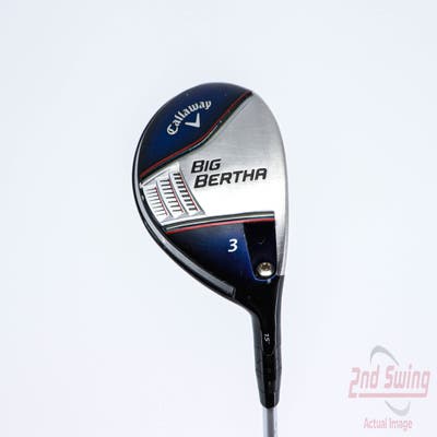 Callaway 2014 Big Bertha Fairway Wood 3 Wood 3W 15° Mitsubishi Fubuki Z 65 Graphite Senior Right Handed 43.5in