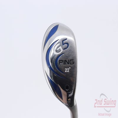 Ping G5 Hybrid 4 Hybrid 22° Ping TFC 100H Graphite Stiff Right Handed 39.0in