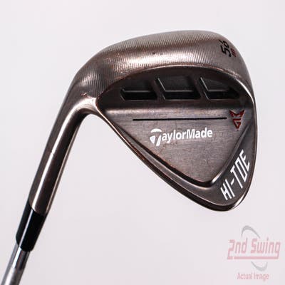 TaylorMade HI-TOE RAW Wedge Sand SW 56° 10 Deg Bounce FST KBS Hi-Rev 2.0 115 Steel Wedge Flex Left Handed 35.5in