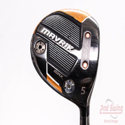 Callaway Mavrik Max Fairway Wood 5 Wood 5W UST Mamiya Helium Black 5 Graphite Senior Right Handed 42.5in