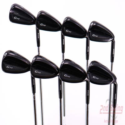 Ping G710 Iron Set 4-PW SW AWT 2.0 Steel Regular Right Handed Black Dot 38.5in