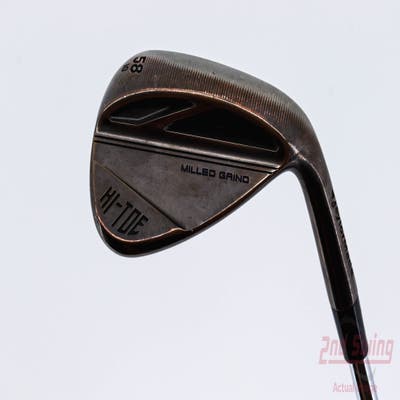 TaylorMade Milled Grind HI-TOE 3 Copper Wedge Lob LW 58° 10 Deg Bounce FST KBS Hi-Rev 2.0 115 Steel Wedge Flex Right Handed 35.0in