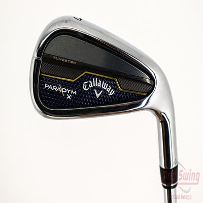 Callaway Paradym X Single Iron 7 Iron True Temper Elevate MPH 85 Steel Regular Right Handed 37.0in