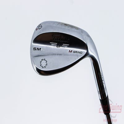 Titleist Vokey SM6 Tour Chrome Wedge Lob LW 60° 8 Deg Bounce M Grind SM6 BV Steel Wedge Flex Right Handed 35.0in