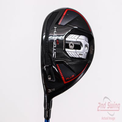 TaylorMade Stealth 2 Plus Fairway Wood 3 Wood 3W 15° Fujikura Speeder Evolution 757 Graphite Stiff Left Handed 42.25in