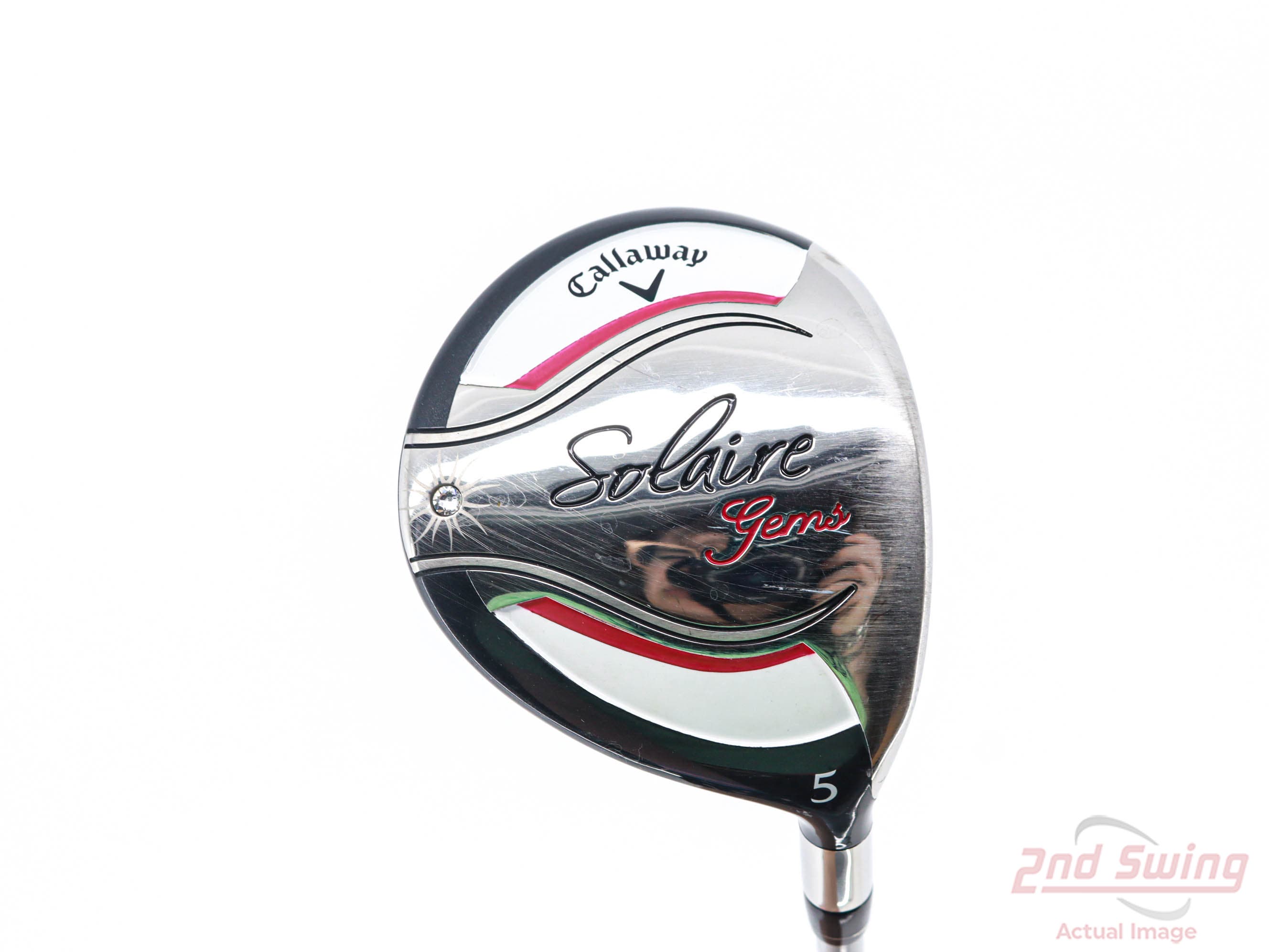 Ladies left handed Callaway hot Solaire Gem woods