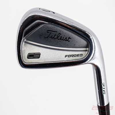 Titleist 716 CB Single Iron 6 Iron True Temper Dynamic Gold X100 Steel X-Stiff Right Handed 38.0in