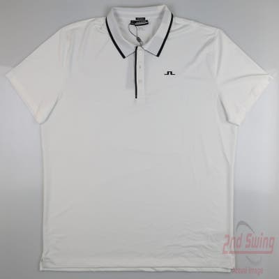 New Mens J. Lindeberg Luca Polo XX-Large XXL White MSRP $90