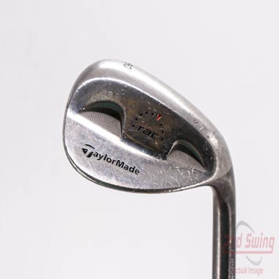 TaylorMade Rac Chrome Wedge Lob LW 60° 7 Deg Bounce Stock Steel Shaft Steel Wedge Flex Right Handed 35.5in