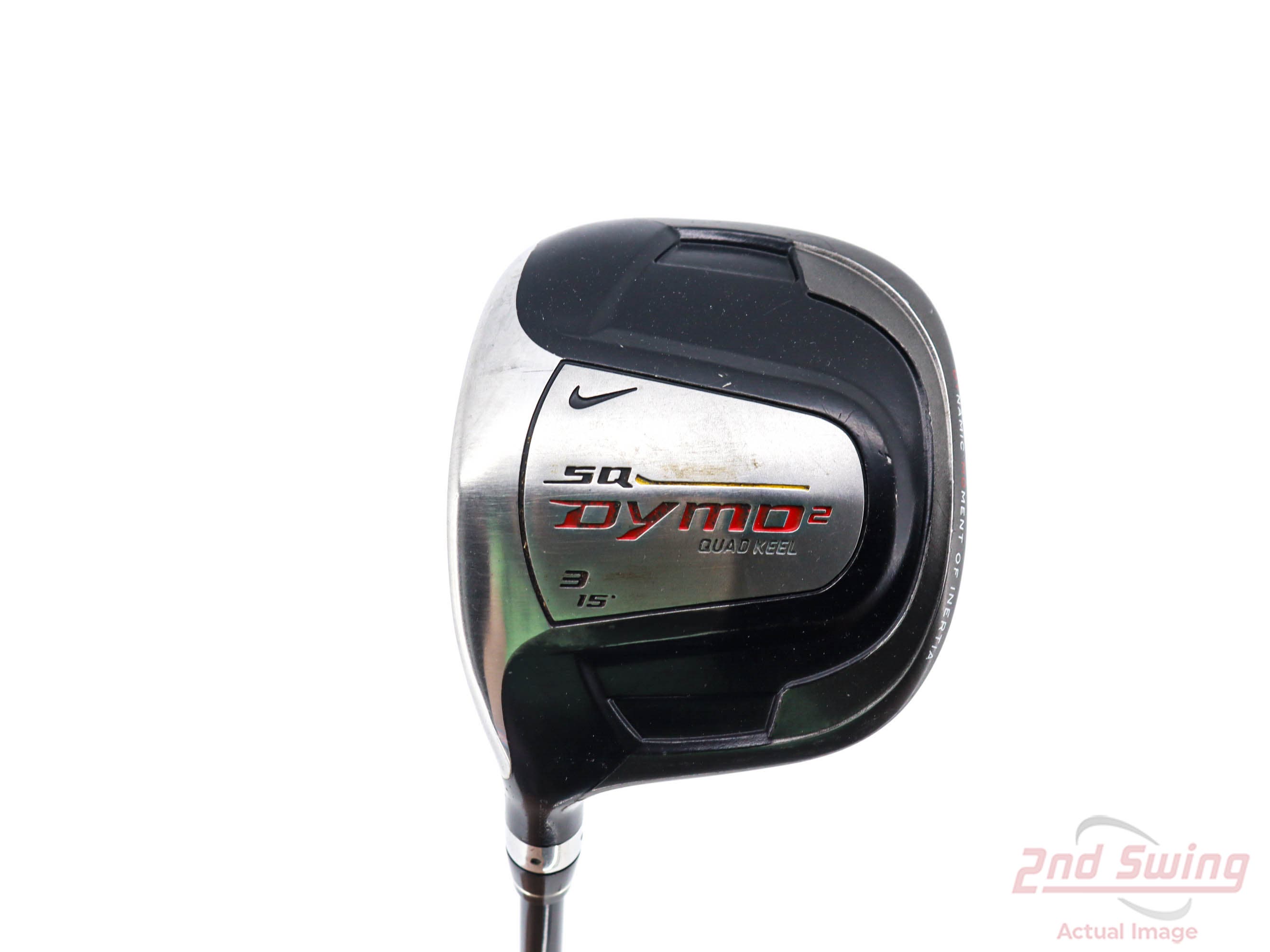 RARE NEW! Left top handed Nike SQ Dymo2 3 wood Quad Keel X-Stiff flex