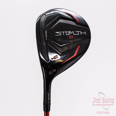 TaylorMade Stealth 2 HD Fairway Wood 5 Wood 5W 19° Fujikura Speeder NX Red 50 Graphite Regular Left Handed 42.0in